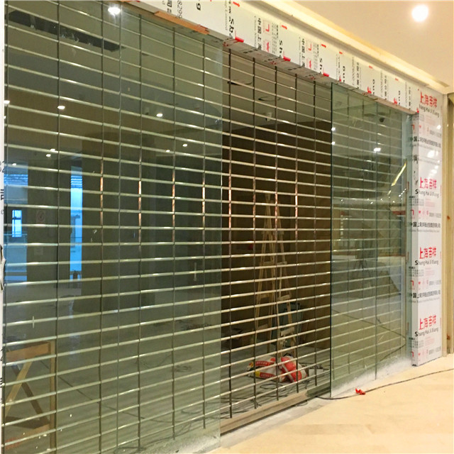 不銹鋼鏤空通花卷簾門